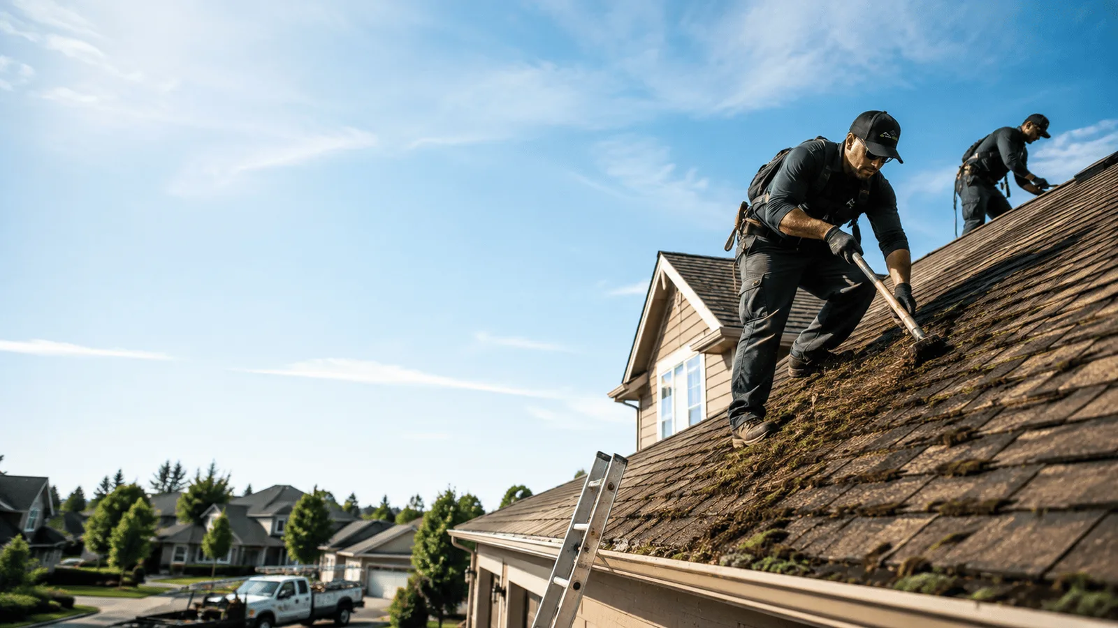 Roof Moss Removal in Leopolis, WI near me